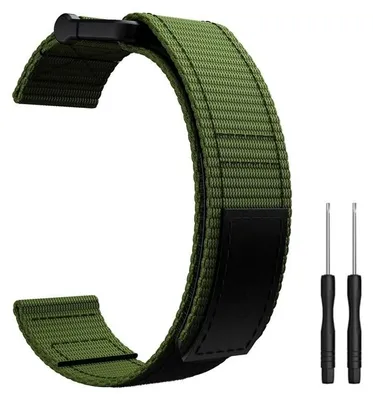 Productafbeelding van Nylon armband voor Garmin Fenix 5/6/7/Forerunner/Approach/Instinct