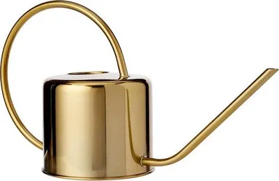 Produktbild von Famanu Gießkanne Metall Gold - 37,5 x 13 x 19,5 cm