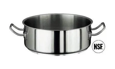 Produktbild von Sambonet Serie 2000 Edelstahl satiniert Bratentopf 32 cm P0030-P00006-12009-32