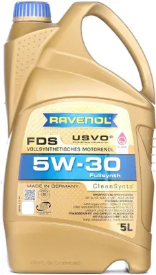 Produktbild von RAVENOL FDS für 5W-30 5 Liter Motoröl Motorenöl Synthetisch RN0700 WSS-M2C913-D STJLR.03.5003 229.6 Öl