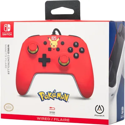 Produktbild von PowerA Wired Controller - Lachendes Pikachu