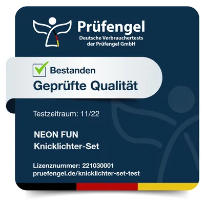 Produktbild von Leuchtende Kappen | ORANGE |  | Testurteil 95/100 Punkte