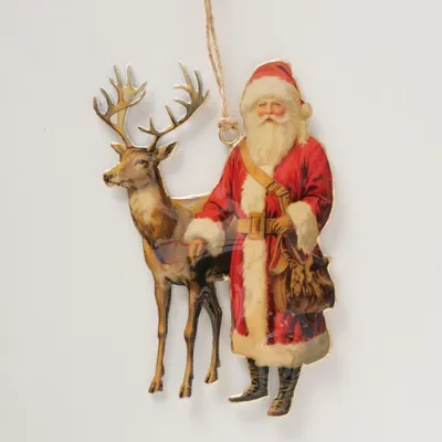 Image de Boltze Home Pendentif de Noël Père Noël
