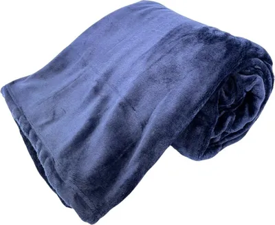 Obrázek produktu pro HOME ELEMENTS Mikroflanelová deka 150 x 200 cm, 220 GSM, Tmavě modrá