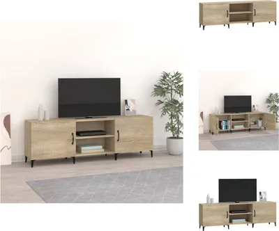 Produktbild von vidaXL TV-Schrank Sonoma-Eiche 150x30x50 cm Holzwerkstoff - TV-Möbel