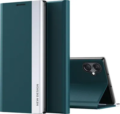 Immagine prodotto di Custodia per Samsung Galaxy A07 4G Custodia magnetica in Finto cuoio con funzione stand Verde