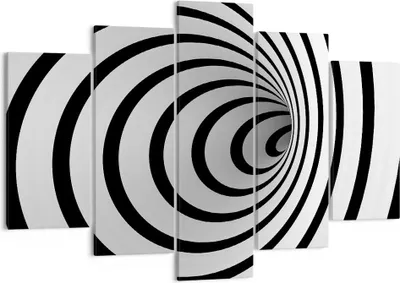 Produktbild von Bild auf Leinwand - Leinwandbild - Spirale abstrakt komposition - 150x100cm - Wand Bild - Wanddeko - Leinwanddruck - Bilder - Kunstdruck - Wanddekoration - Leinwand bilder - Wandkunst - EA150x100-2648