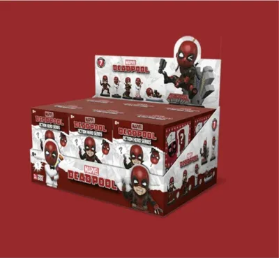 Produktbild von YuMe Hero Box Deadpool, Action Hero-Serie, 6 Charaktere zum Sammeln, eine Figur im Lieferumfang enthalten, ab 14 Jahren, Marvel-Comics-Charaktere