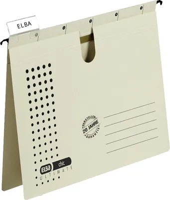 Image de Classeur à levier ELBA chic ULTIMATE, DIN A4, chamois