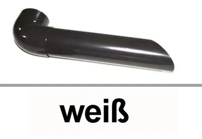 Produktbild von Wasserspeier für Montage an Fallrohr-weiß 1