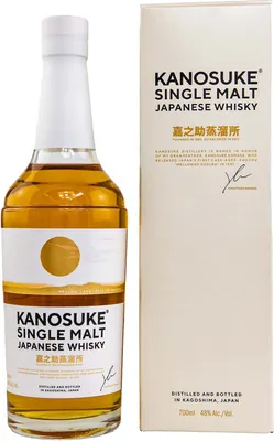 Produktbild von Kanosuke Single Malt Japanese Whisky 48% Vol. 0,7l in Geschenkbox