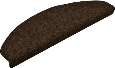 Obrázok produktu pre vidaXL Samolepiace podložky na kroky 30 ks 65x21x4 cm Hnedé polkruhové veľké