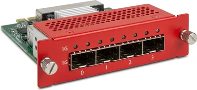 Productafbeelding van WGT Firebox M, 3e generatie, 4 x 1 Gbps SFP vezelmodule