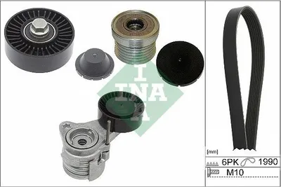 Zdjęcie produktu dla Zestaw Paska Wielorowkowy Bmw E60/E90 2,5/3,0  Oap