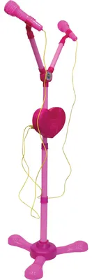 Produktbild von Spielzeug Mikrofon mit Bluetooth und Licht - Standmikrofon für Kinder