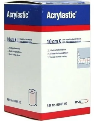 Obrázek produktu pro Akrylastické obvazy 10 cmx2,5 m 1 ks