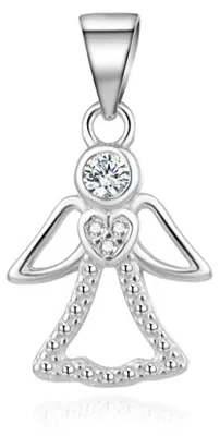 Image de Gentle silver pendant Angel AGH656DL