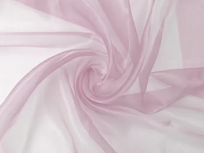 Produktbild von Crystal Organza Stoff Meterware 150 cm Breite, Rosa