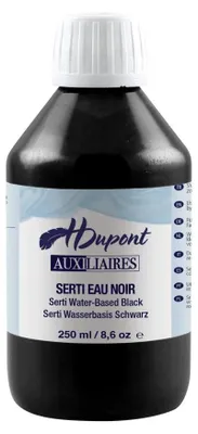 Produktbild von Serti Wasserbasis 250ml Schwarz