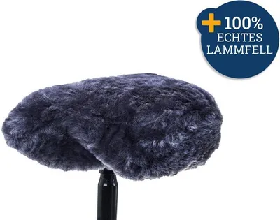 Produktbild von Filmer Premium 49211 Satteldecke aus Lammfell - grau