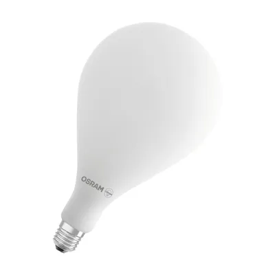 Immagine prodotto di OSRAM Vintage 1906 Big Grape è una lampada dimmerabile con tecnologia LED dal design decorativo a filamento. Offre 7,3 W per 806 lm, attacco E27, design smerigliato, diametro 160 mm, CRI 80.