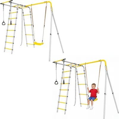 Produktbild von Gartenspielplatz Waldwiese - Sitzgelegenheiten aus Kunststoff
