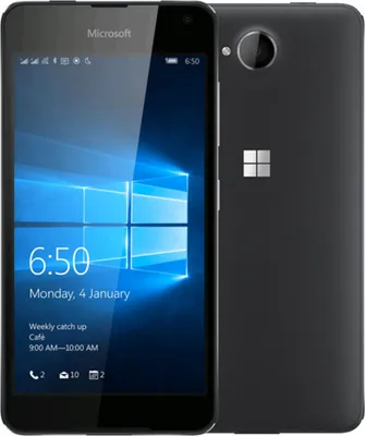 Produktbild von Microsoft Lumia 650 LTE Schwarz Dual-SIM