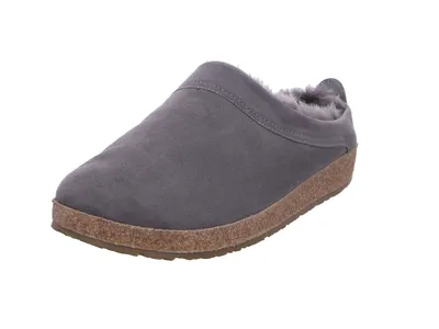 Obrázek produktu pro Haflinger dámské pantofle pánské pantofle z jehněčí kůže Snowbird 713015, velikost:39 EU, barva:Grey