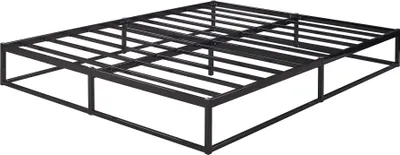 Zdjęcie produktu dla Metalowa rama łóżka 'Trerunta' 140 x 200 cm stalowa czarna
