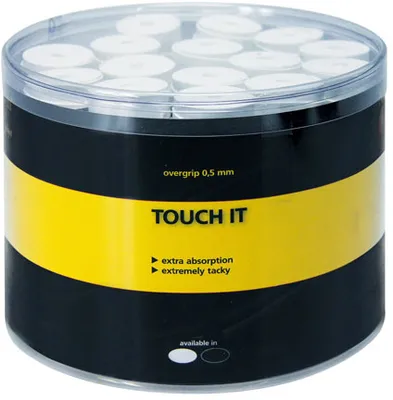 Produktbild von Kirschbaum Touch it Overgrip 60er weiss Tennisgriffbänder