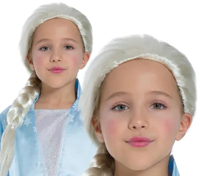 Produktbild von Guirca Gefrorene Prinzessin Perücke Für Kinder    One Size