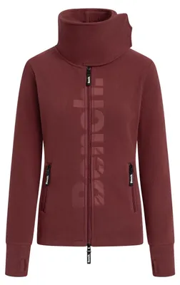 Produktbild von Bench Fleecejacke Finish für Damen, Farbe:Dunkelrot, Größe:44