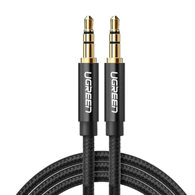 Obrázok produktu pre Ugreen AUX mini jack 3,5 mm kábel samec - samec, 2 m - čierny