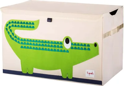Produktbild von 3 Sprouts Aufbewahrungskiste Deckel Krokodil