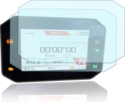 Produktbild von Tachoschutzfolie Displayschutzfolie passend für Aprilia Tuareg 660 2022+ 9H Nano Glas