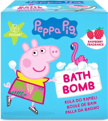Produktbild von KIDS Peppa Pig Brausekugel - Himbeere 165 g