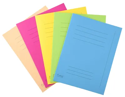 Imagen del producto de EXACOMPTA 435000E, tapas para archivadores Forever, formato DIN A4, cartón, surtido de colores