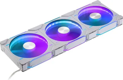 Produktbild von D30-140 PWM Reverse DRGB (weiß, 3er Pack, 140 mm)
