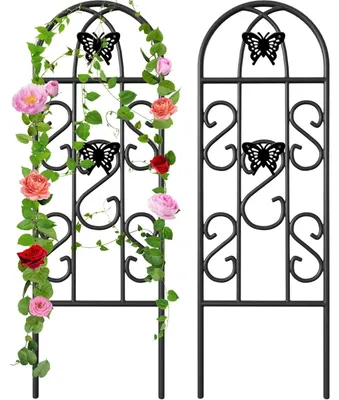 Immagine prodotto di Omgoods - Griglia da giardino in acciaio per piante rampicanti e fiori