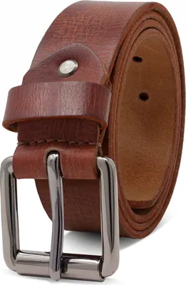 Produktbild von ROYALZ "Richmond" Ledergürtel Herren aus robusten 4mm Büffel-Leder, Vintage Jeans-Herren-Gürtel mit Dornenschließe Voll-Leder 38 mm