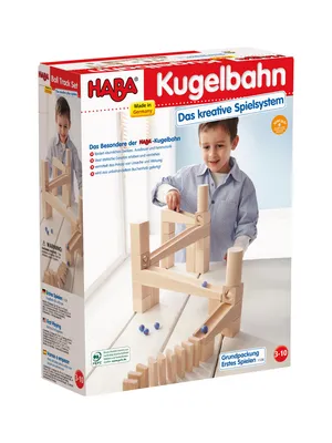Produktbild von HABA Set Holz Murmeln Kullerbü und Erweiterungen Erstes Spielen