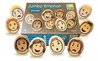Imagen del producto de Yellow Door: Juguete educativo "Jumbo Set de Piedras de Emociones"
