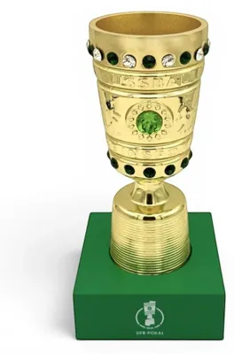Produktbild von DFB-Pokal Replik auf Acrylsockel (150 mm) | Offizielles Lizenzprodukt des DFB