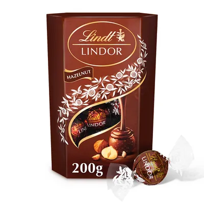 Obrázek produktu pro LINDOR pralinky Lískový oříšek 200g