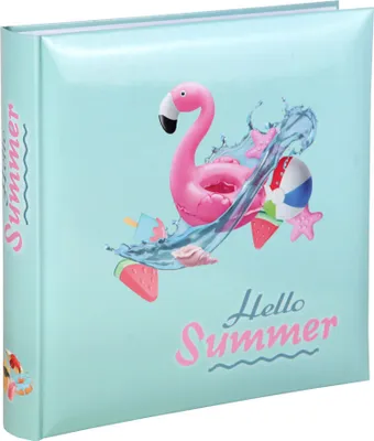 Produktbild von Summer Fotoalbum 30x30 cm - Einzigartiges Urlaub Foto Album und Fotobuch mit 100 weißen Seiten