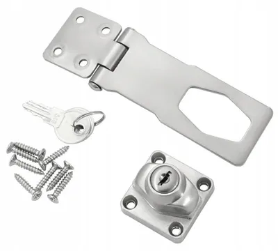 Produktbild von iRMA Edelstahl Riegel Überfalle 100mm x 40mm Sicherung