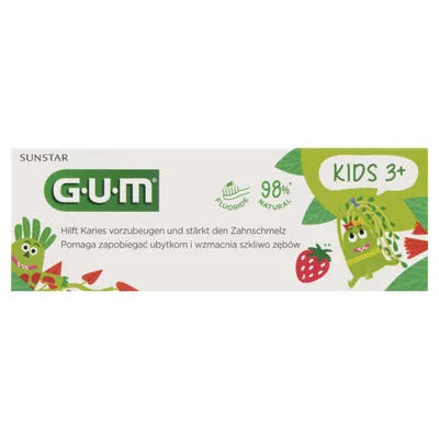 Produktbild von GUM Kids Monster, Kinder, 50 ml, Gel, 2 Jahr(e), 6 Jahr(e), Prävention von Zahnkaries