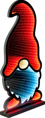 Produktbild von LED-Weihnachtswichtel mit Infinity Effekt 163 SMD LED 30x7x60cm 35724