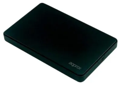 Produktbild von Approx APPHDD300B, HDD-Gehäuse, 2.5", Serial ATA III, 5 Gbit/s, USB Anschluss, Schwarz