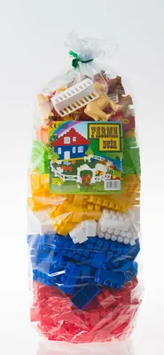 Immagine prodotto di DIPLO Farm grandi blocchi di costruzione in plastica 303el.